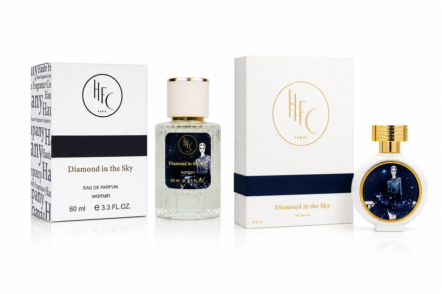 Haute Fragrance Company Diamond In The Sky tester