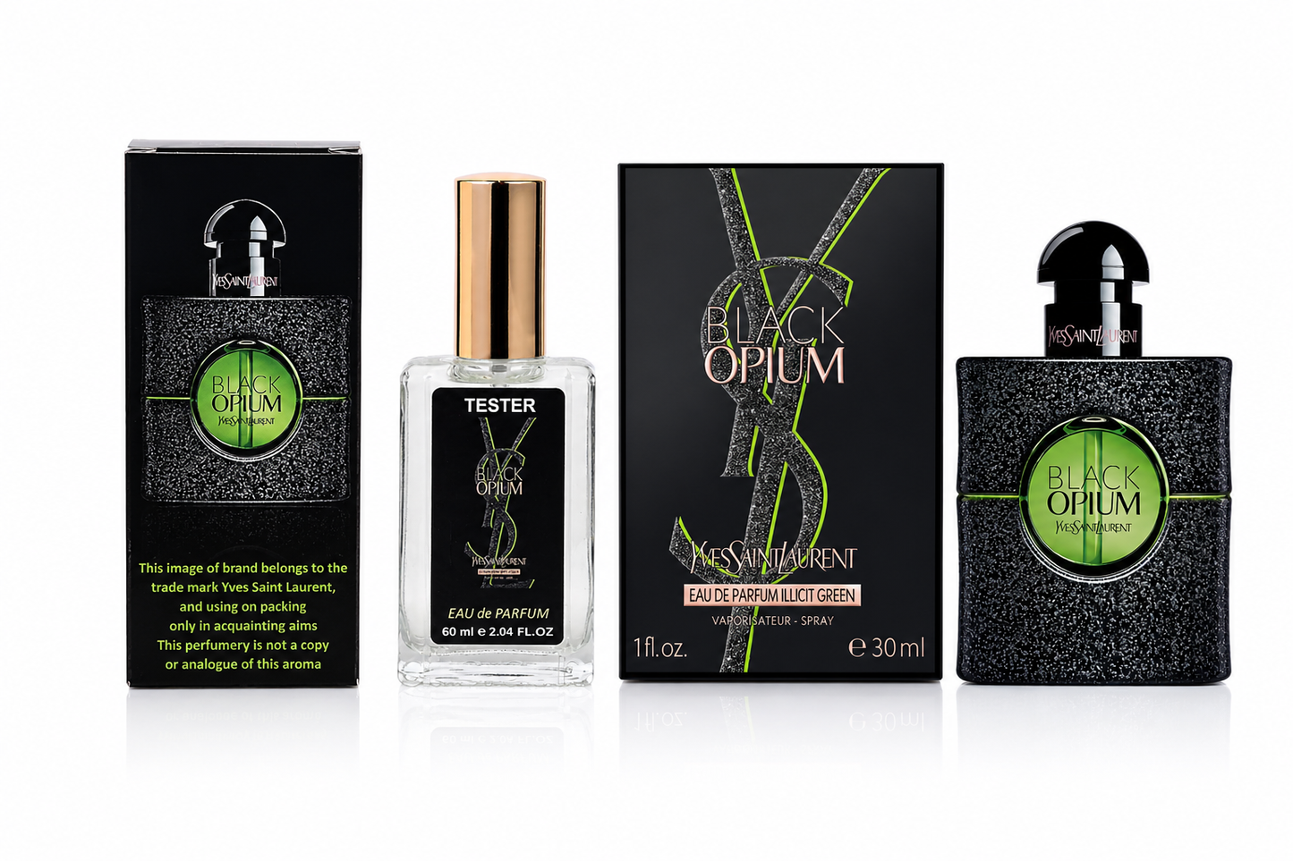 Yves Saint Laurent Black Opium Illicit Green tester