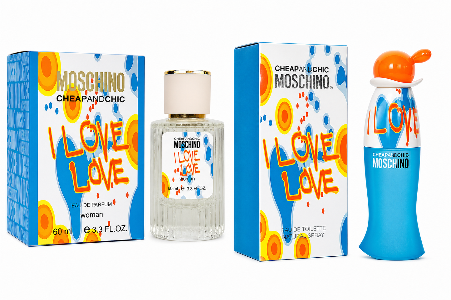 Moschino I Love Love tester