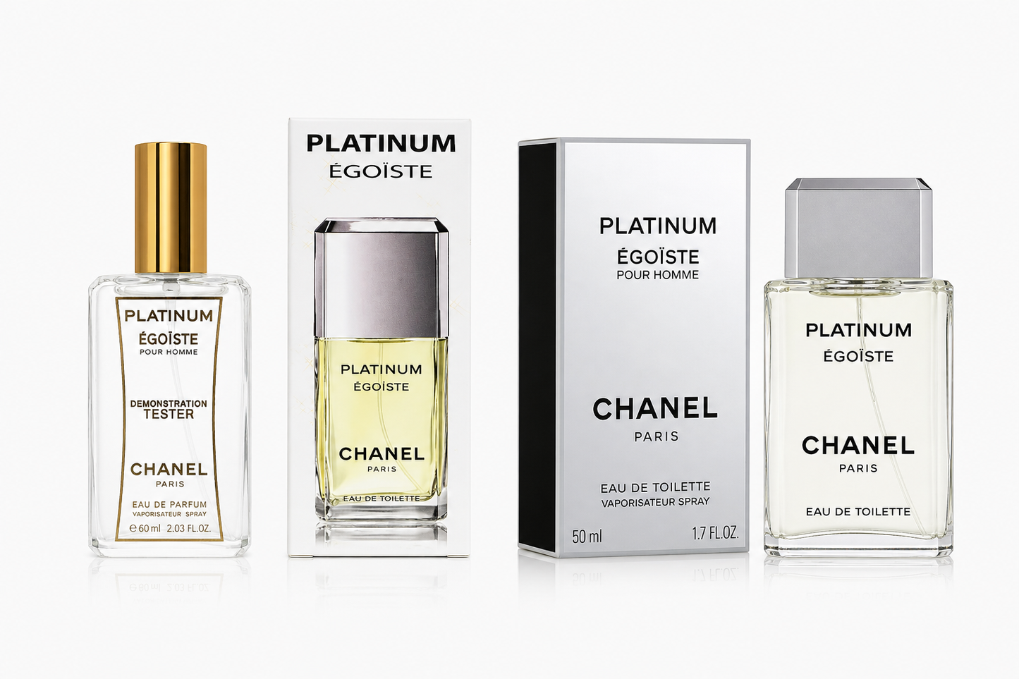 Chanel Egoiste Platinum tester