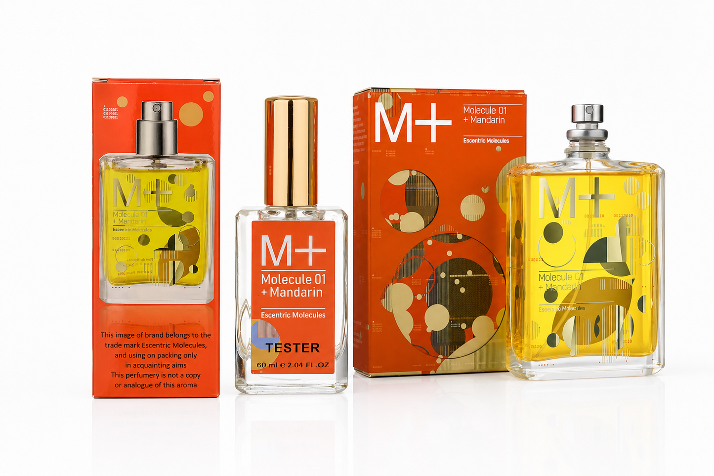 Escentric Molecules Molecule 01 + Mandarin tester